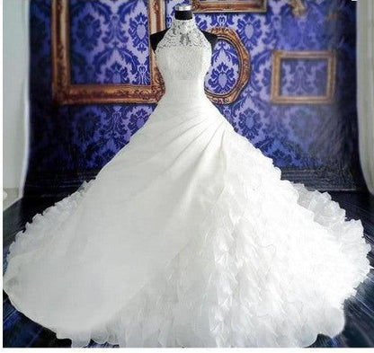 Wedding Dress High-end With Big Tail - HEPSIBAH SHOP