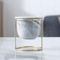 Marble ceramic flower pot - HEPSIBAH SHOP