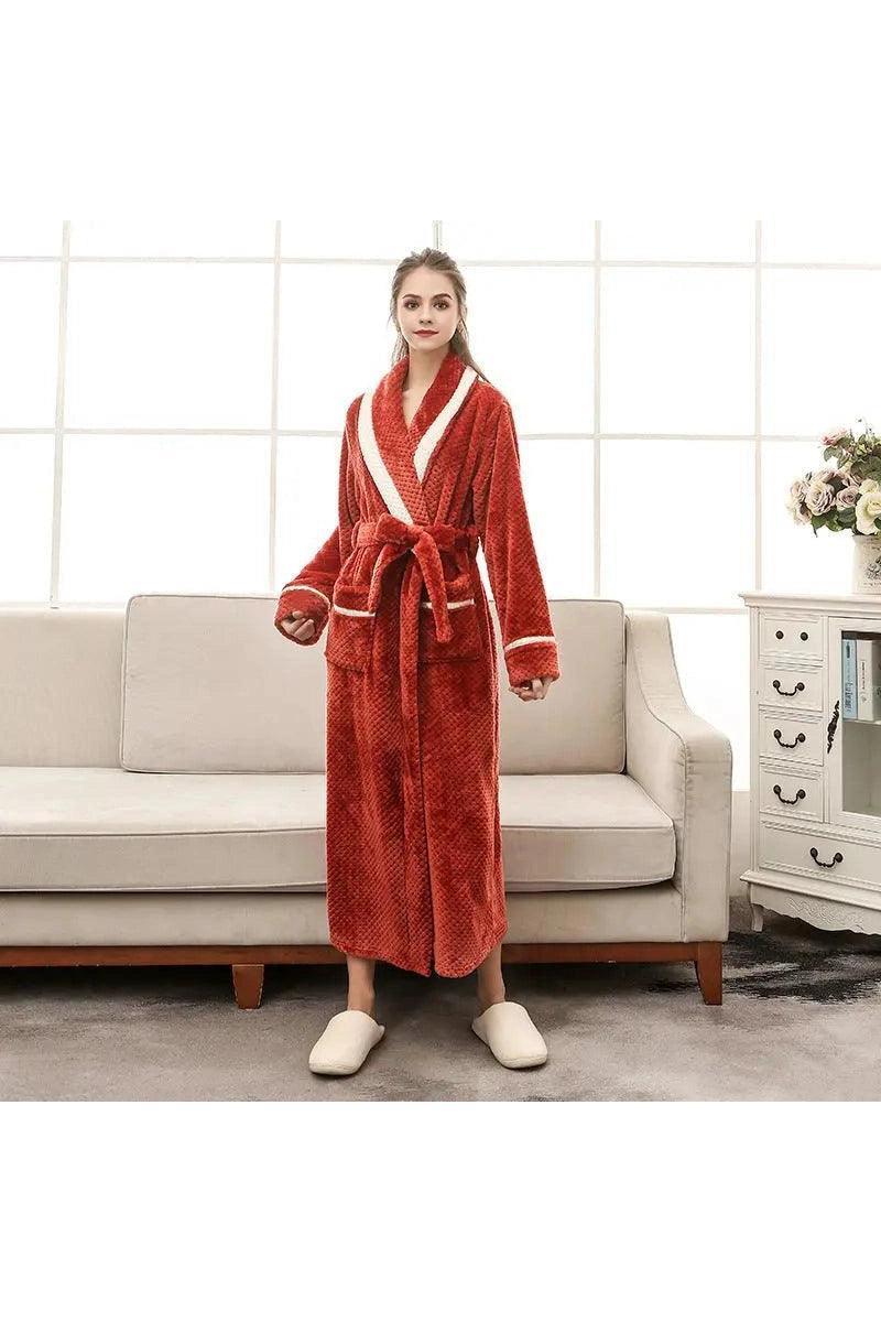 Pajamas Couple Gown Bathrobe Winter Robe - HEPSIBAH SHOP