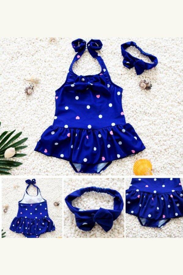 Children's Swimwear Cute Girls Baby One-piece Skirt - HEPSIBAH SHOP