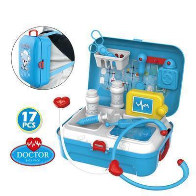 17PCS Children Pretend Play Doctor Toy Set-HEPSIBAH SHOP