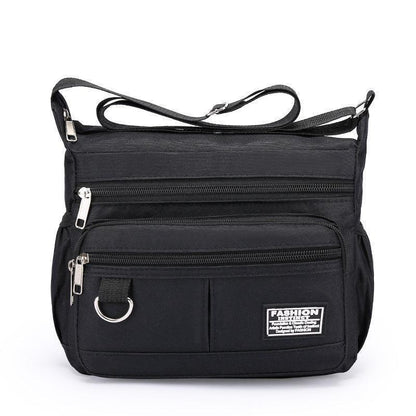 Men's Outdoor Leisure Multi-layer Zipper Messenger Bag - HEPSIBAH SHOP