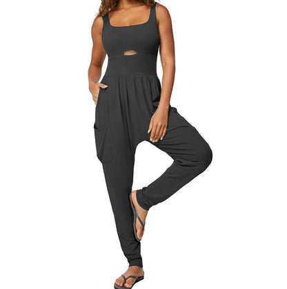 Fashion Sports Outdoor Yoga Vest Jumpsuit - HEPSIBAH SHOP