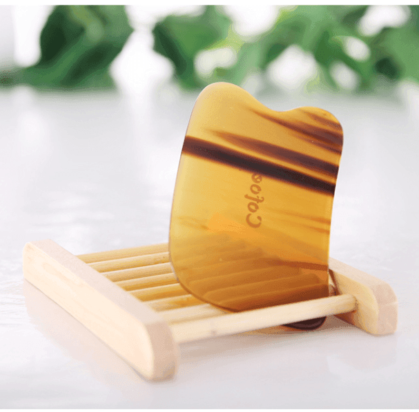 Natural buffalo horn Gua Sha scraping board - HEPSIBAH SHOP