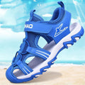 Boys Sandals Baotou Summer Soft Sole Black Children's Beach Shoes Boys Sandals Non-slip - HEPSIBAH SHOP