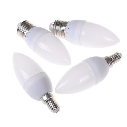 Led Candle Bulb 3W E14 E27 220V - HEPSIBAH SHOP