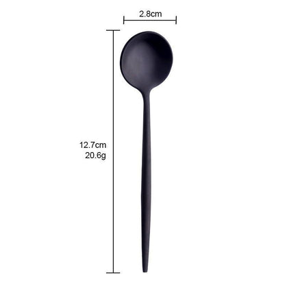 Bida 304 stainless steel round Portuguese tea spoon