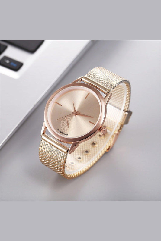 Women's Creative Plastic Mesh Quartz Watch - HEPSIBAH SHOP