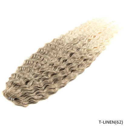 Chemical Fiber Water Ripple Crochet Curls - HEPSIBAH SHOP