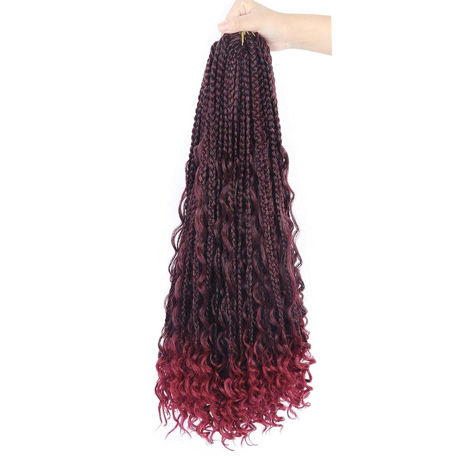 Chemical Fiber Hair Three-strand African Braid Crochet Hair - HEPSIBAH SHOP