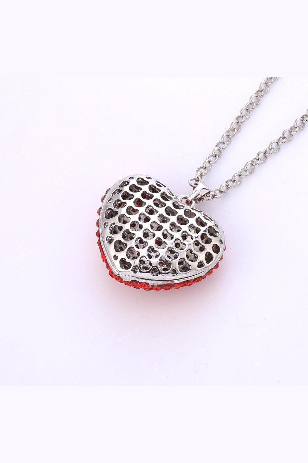 New Necklace Korean Love Heart-shaped Sweater Chain - HEPSIBAH SHOP