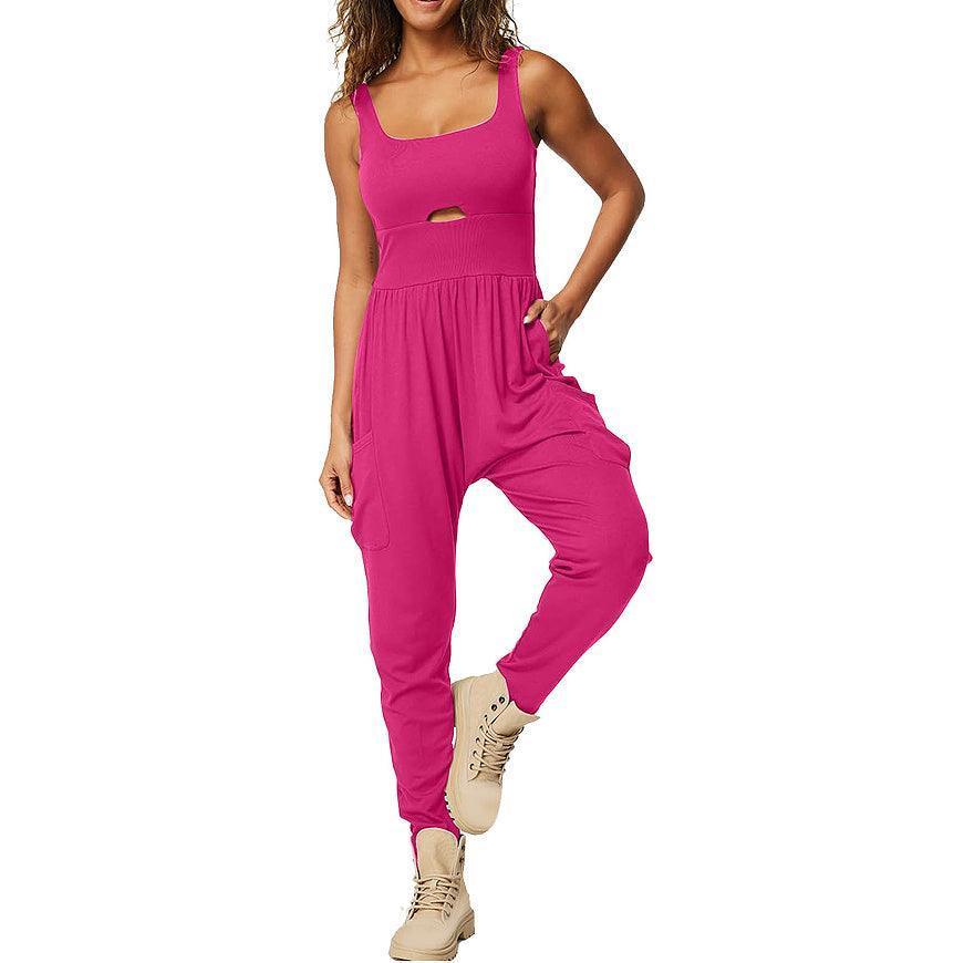 Fashion Sports Outdoor Yoga Vest Jumpsuit - HEPSIBAH SHOP