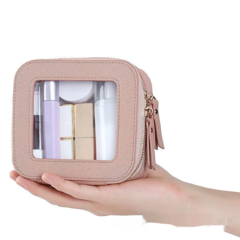 Transparent Pu Cosmetic Bag Small Cosmetics Storage Bag - HEPSIBAH SHOP