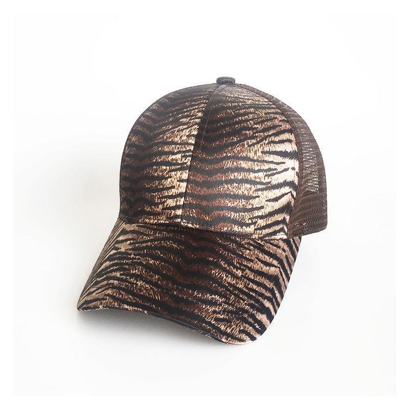 Ladies Fashion Leopard Print Baseball Hat - HEPSIBAH SHOP