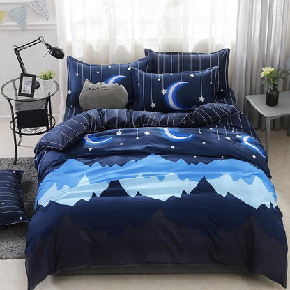 Bed Sheet Quilt Cover 4-PC Set - HEPSIBAH SHOP