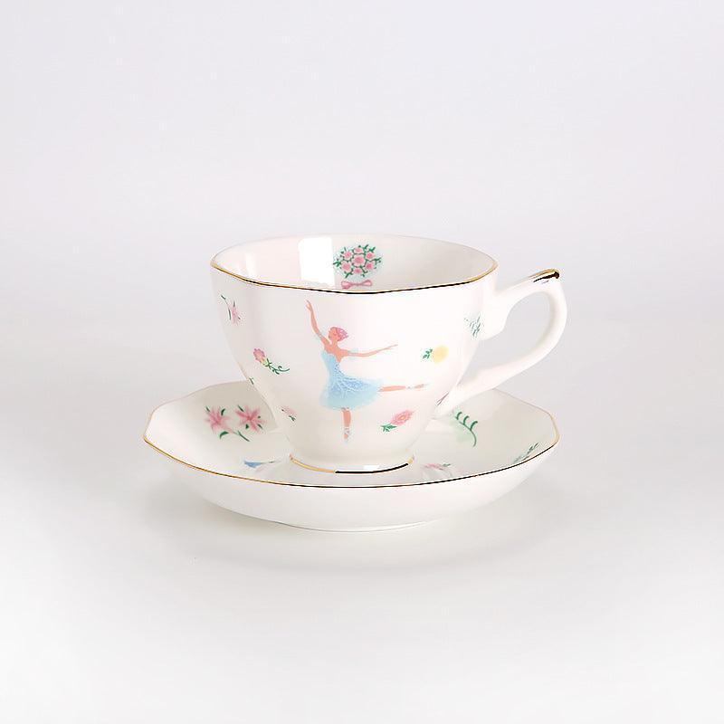 Ballerina British Bone China Tea Set - HEPSIBAH SHOP