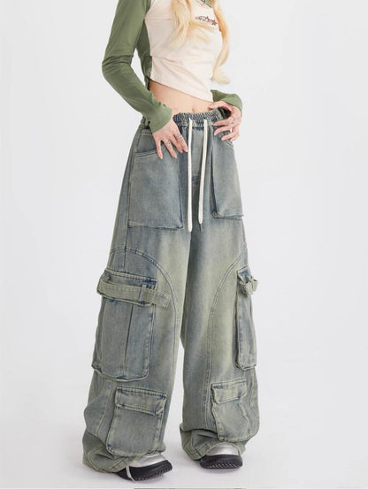 Women's American-style Retro Loose Jeans - HEPSIBAH SHOP