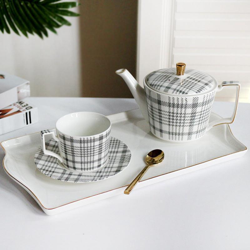 Coffee Cup And Tea Set Creative Home Soft Decorations