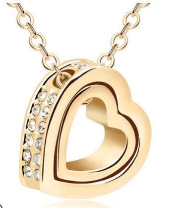 Love Heart Necklace - HEPSIBAH SHOP