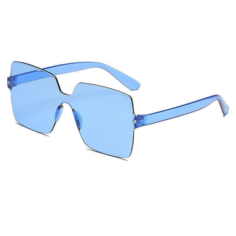 Frameless Siamese Transparent Sunglasses - HEPSIBAH SHOP