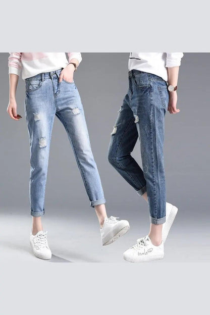 Ripped jeans for women - HEPSIBAH SHOP