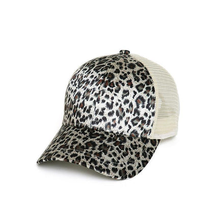 Ladies Fashion Leopard Print Baseball Hat - HEPSIBAH SHOP