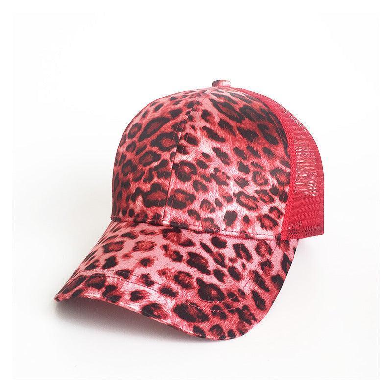 Ladies Fashion Leopard Print Baseball Hat - HEPSIBAH SHOP