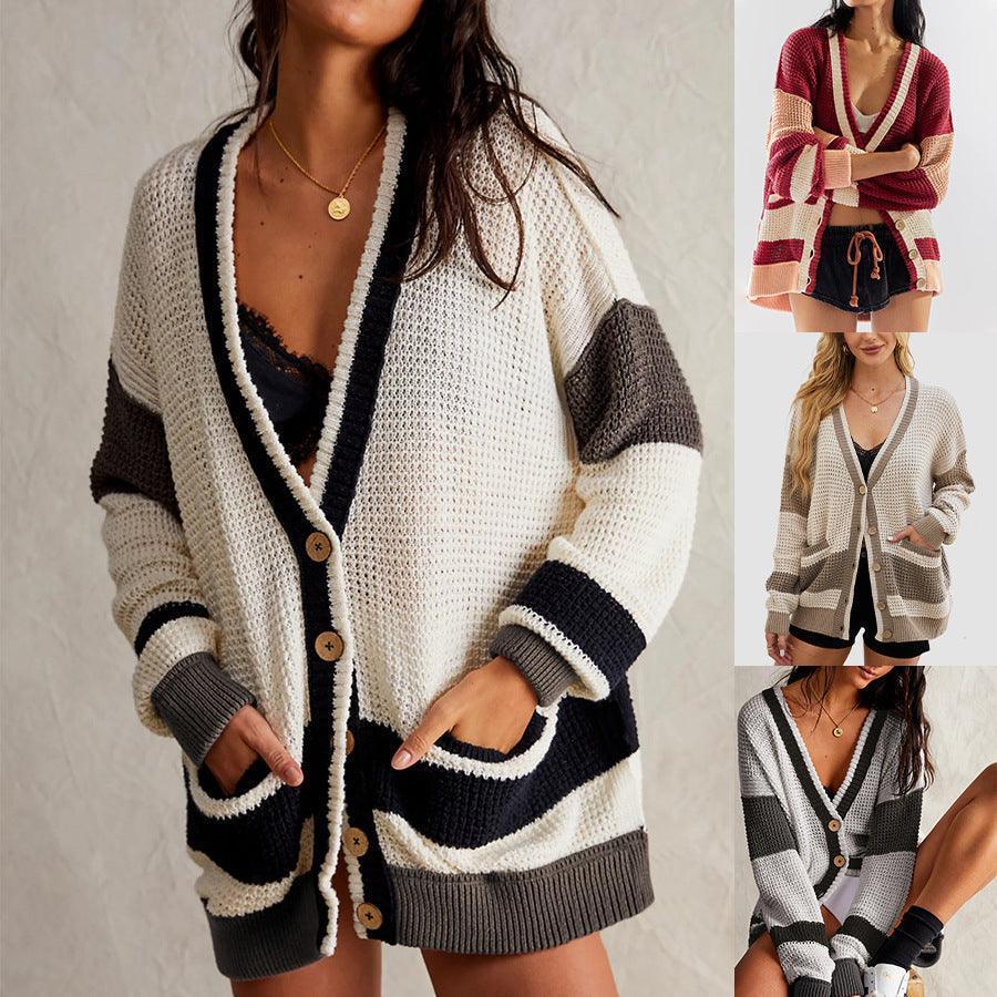 Knitted Coat Plus Size Cardigan Sweater - HEPSIBAH SHOP