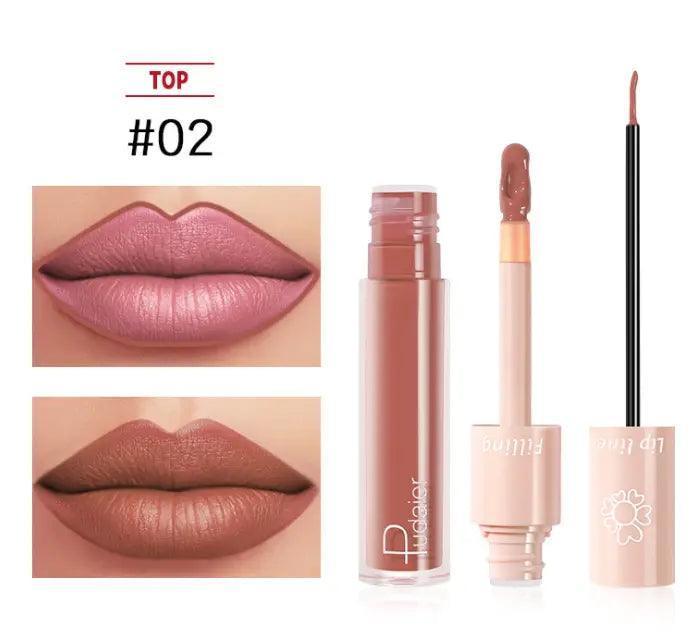 Pudaier Dual Lipstick Lip Gloss - HEPSIBAH SHOP