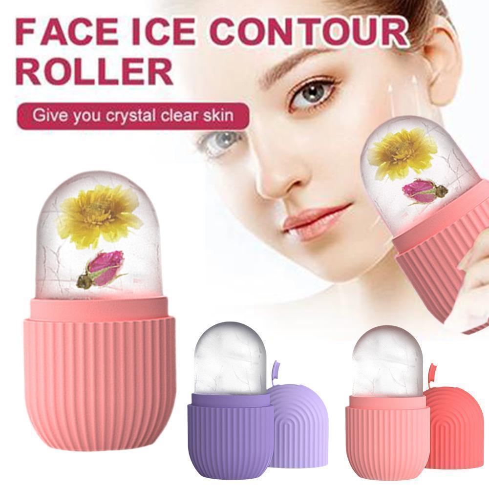 Silicone Ice Cube Tray Mold Face Tool - HEPSIBAH SHOP