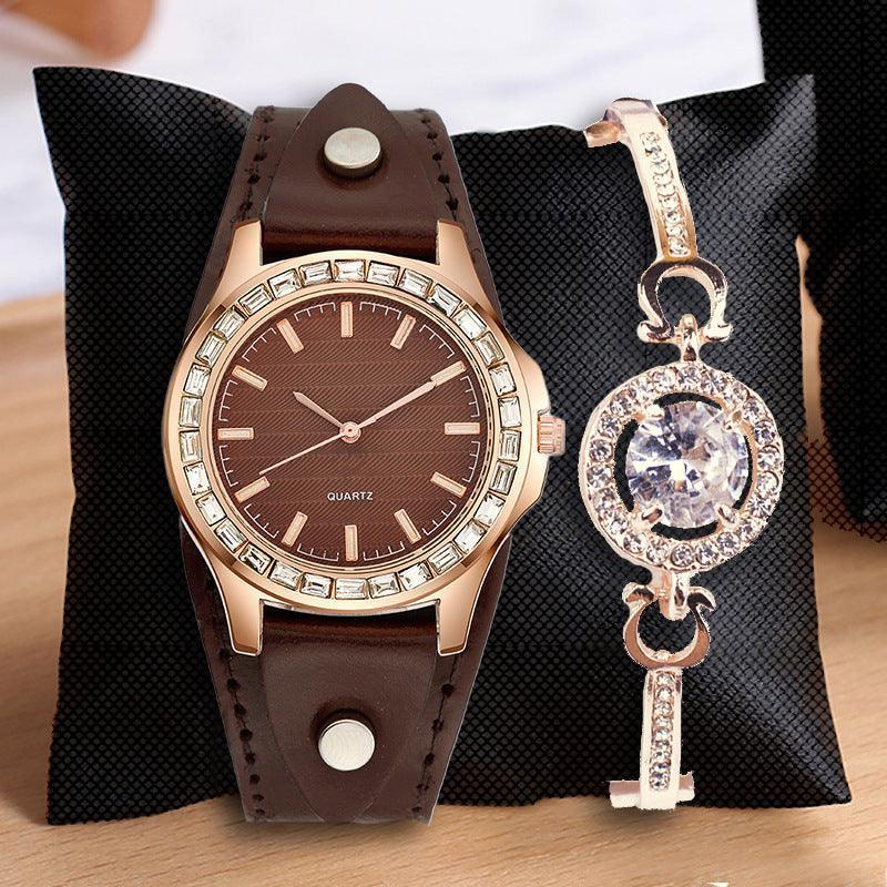 Luxury Watch Full Diamond Bracelet - HEPSIBAH SHOP