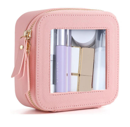 Transparent Pu Cosmetic Bag Small Cosmetics Storage Bag - HEPSIBAH SHOP