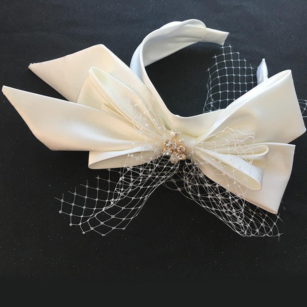 Women's Bridal Wedding Satin Headband - HEPSIBAH SHOP