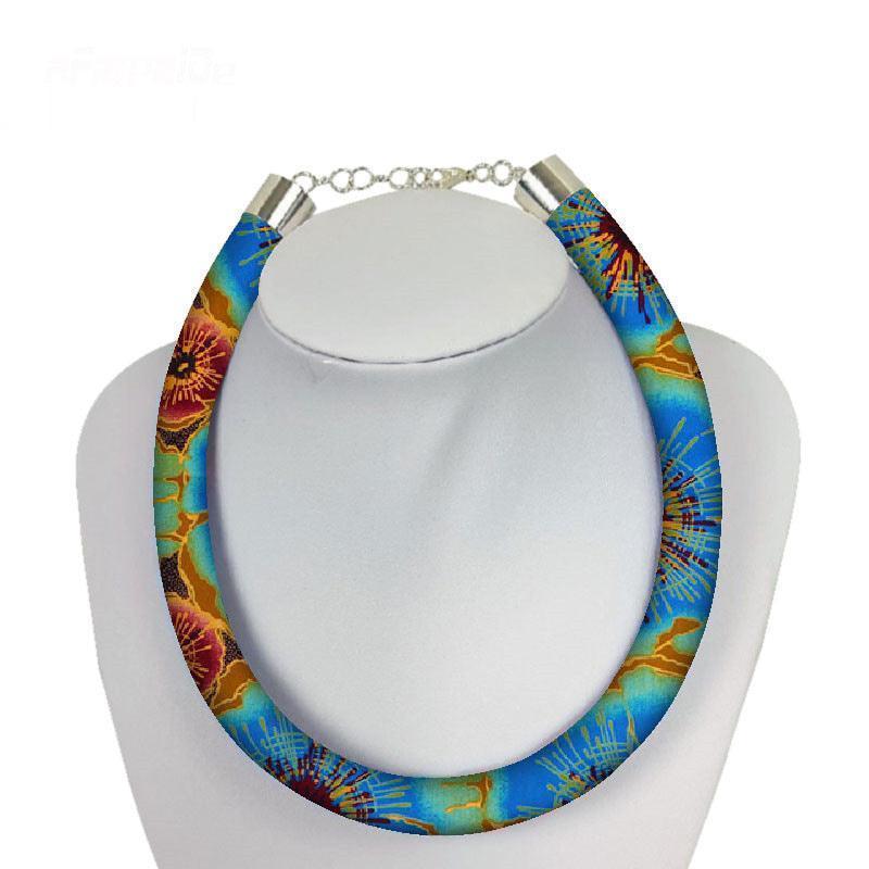 Geometric Women's African Ethnic Necklace - HEPSIBAH SHOP