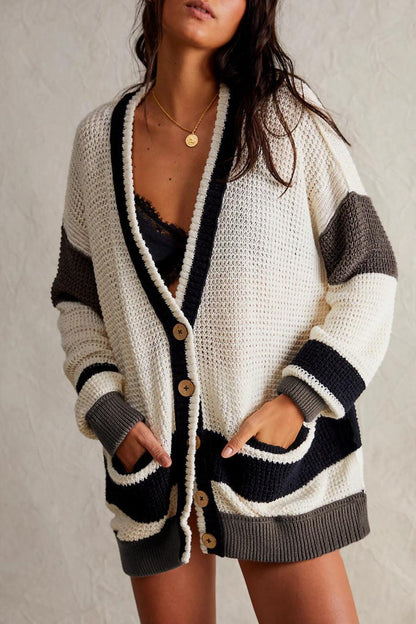 Knitted Coat Plus Size Cardigan Sweater - HEPSIBAH SHOP