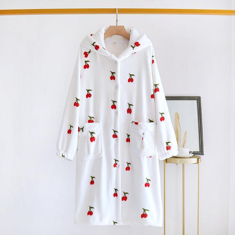 Cute Little Cherry Home Wear Pajamas