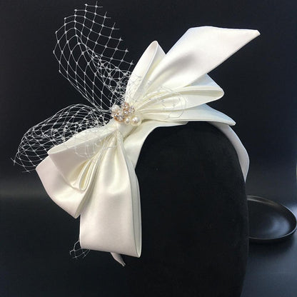 Women's Bridal Wedding Satin Headband - HEPSIBAH SHOP