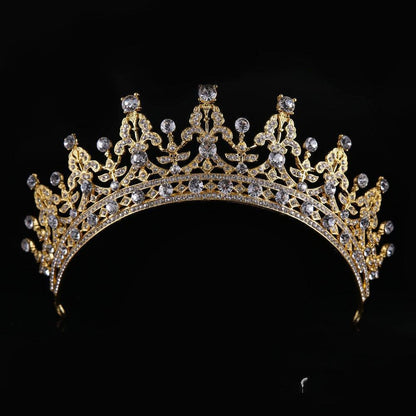 Queen Bridal Wedding Crown Headdress - HEPSIBAH SHOP