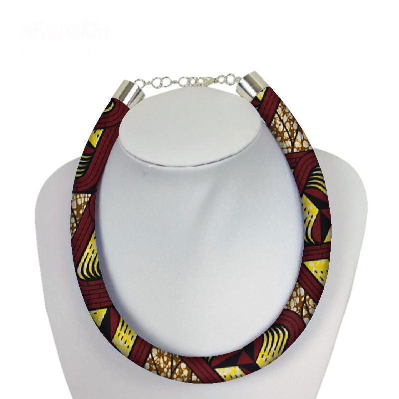 Geometric Women's African Ethnic Necklace - HEPSIBAH SHOP