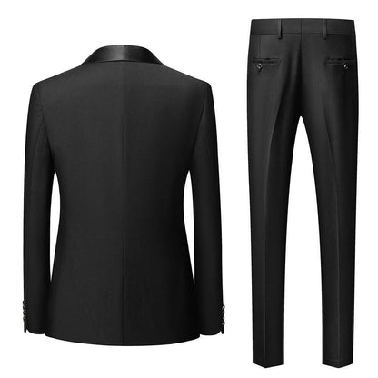 Business Casual Suits Men's Wedding Groom Dresses Pavilion Slim Fit - HEPSIBAH SHOP