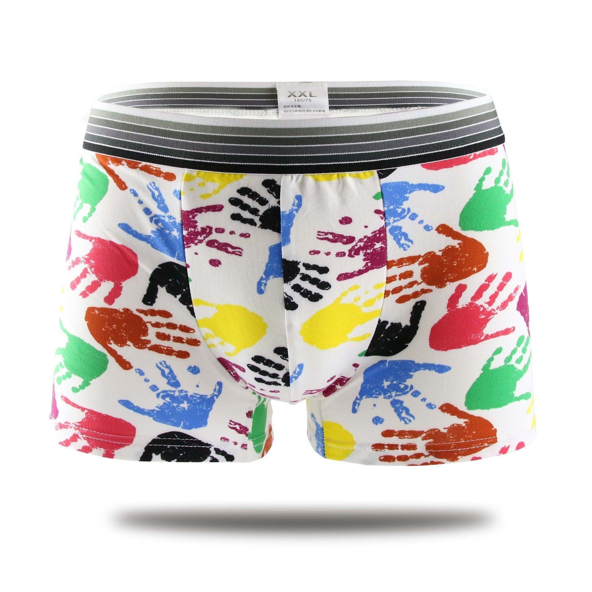 Men's Underwear Milk Silk Boxers Personality Trend - HEPSIBAH SHOP