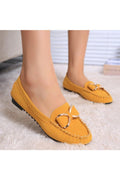Fashion Bowknot Flat Loafers Cozy Shoes - HEPSIBAH SHOP
