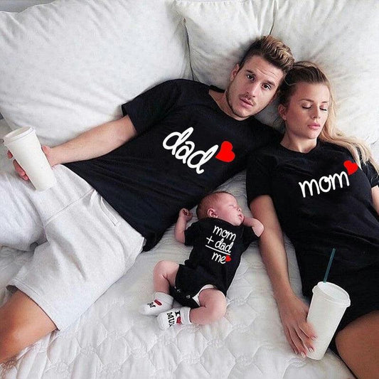 Love Dad/Mom & Son T-Shirt - HEPSIBAH SHOP