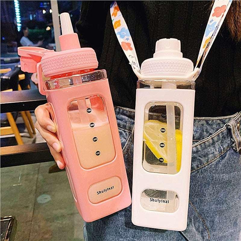 700ml Cute Water Bottles For Girls - HEPSIBAH SHOP