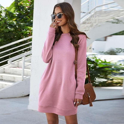 Autumn/Winter Sweatshirt Dresses - HEPSIBAH SHOP