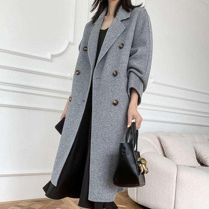 Autumn / Winter cashmere women's coat - HEPSIBAH SHOP