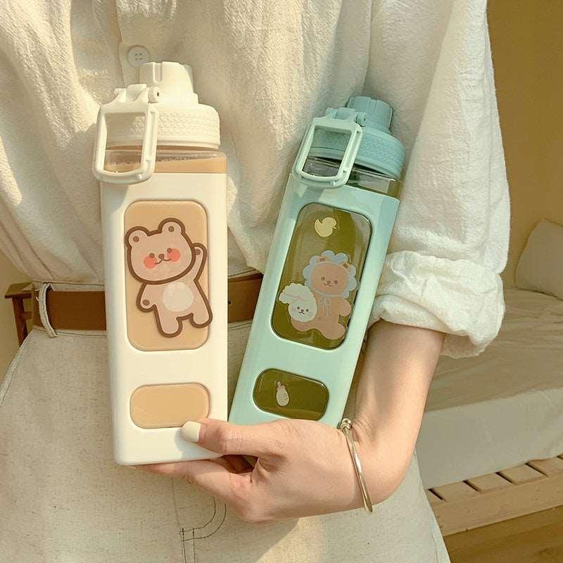 700ml Cute Water Bottles For Girls - HEPSIBAH SHOP