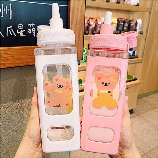 700ml Cute Water Bottles For Girls - HEPSIBAH SHOP