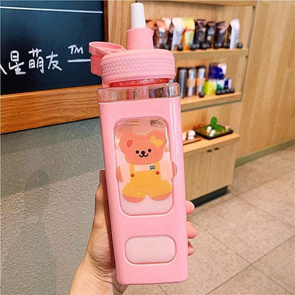 700ml Cute Water Bottles For Girls - HEPSIBAH SHOP