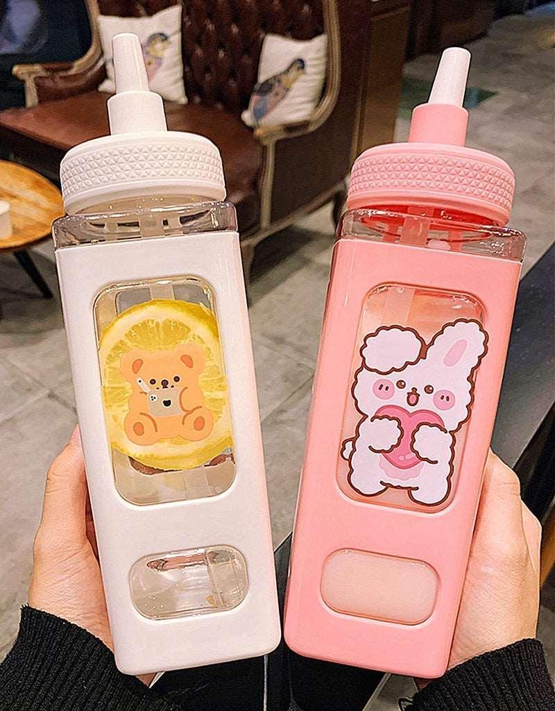 700ml Cute Water Bottles For Girls - HEPSIBAH SHOP